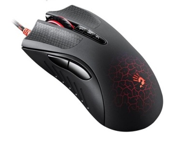 A4tech  Bloody A90 LIGHT STRIKE RGB Gaming Mouse Black